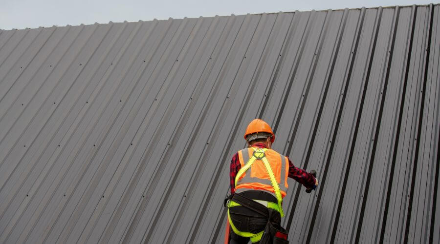 Professional metal roof installation services in Wren, OH